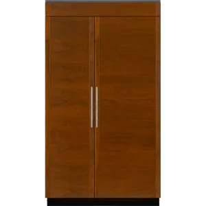 Jennair JS48NXFXDW Integrated Built-In Side-By-Side Refrigerator. 48
