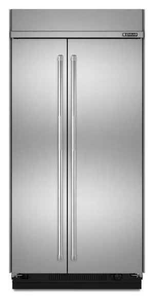 Jennair JS48PPFXDB 48 Pro-Style Built-In Side-By-Side Non-Dispenser Refrigerator