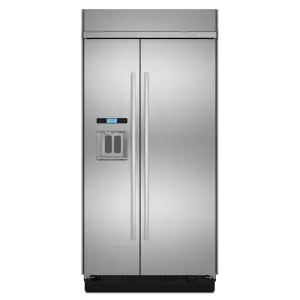Jennair JS48SSDUDE 48 Built-In Side-By-Side Refrigerator With Water Dispenser