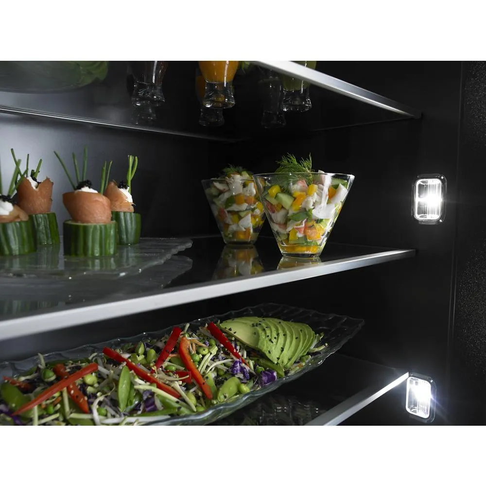 Jennair JS48SSDUDE 48 Built-In Side-By-Side Refrigerator With Water Dispenser