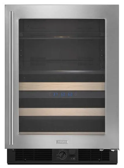 Jennair JUB248RBRS 24 Under Counter Beverage Center