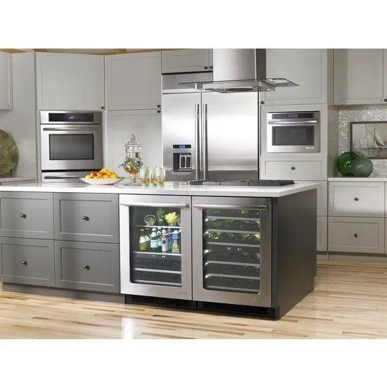 Jennair JUB24FLARS 24-Inch Under Counter Beverage Center