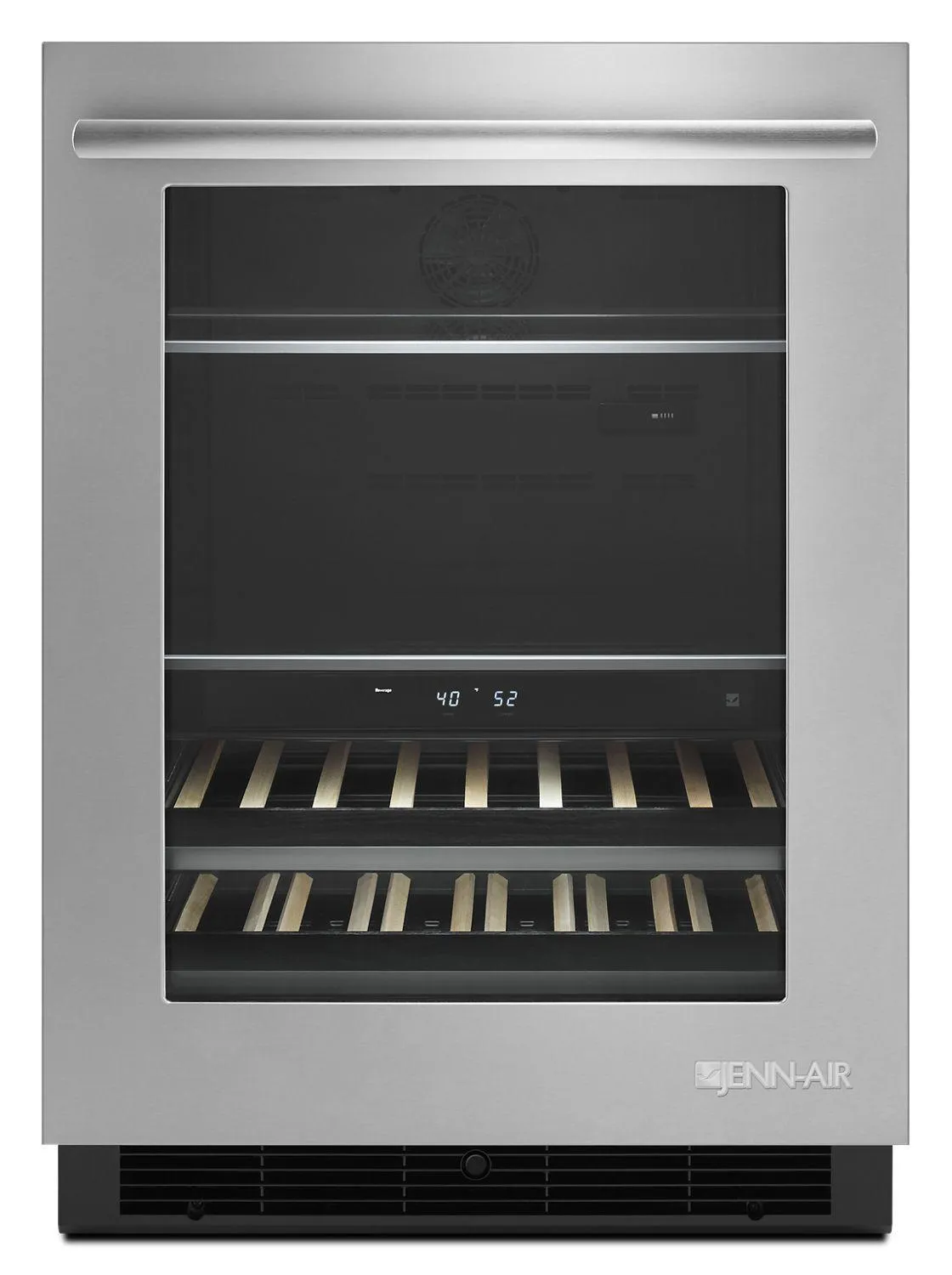 Jennair JUB24FRERS Euro-Style 24 Under Counter Beverage Center Stainless Steel