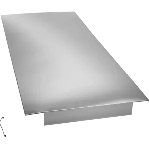 Jennair W10136753 25 Cu. Ft. Bottom Mount Refrigerator Side Panel Kit - Stainless Steel