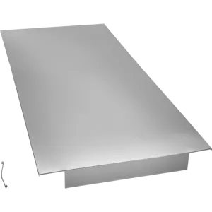 Jennair W10137042 25 Cu. Ft. Bottom Mount Refrigerator Side Panel - Satina