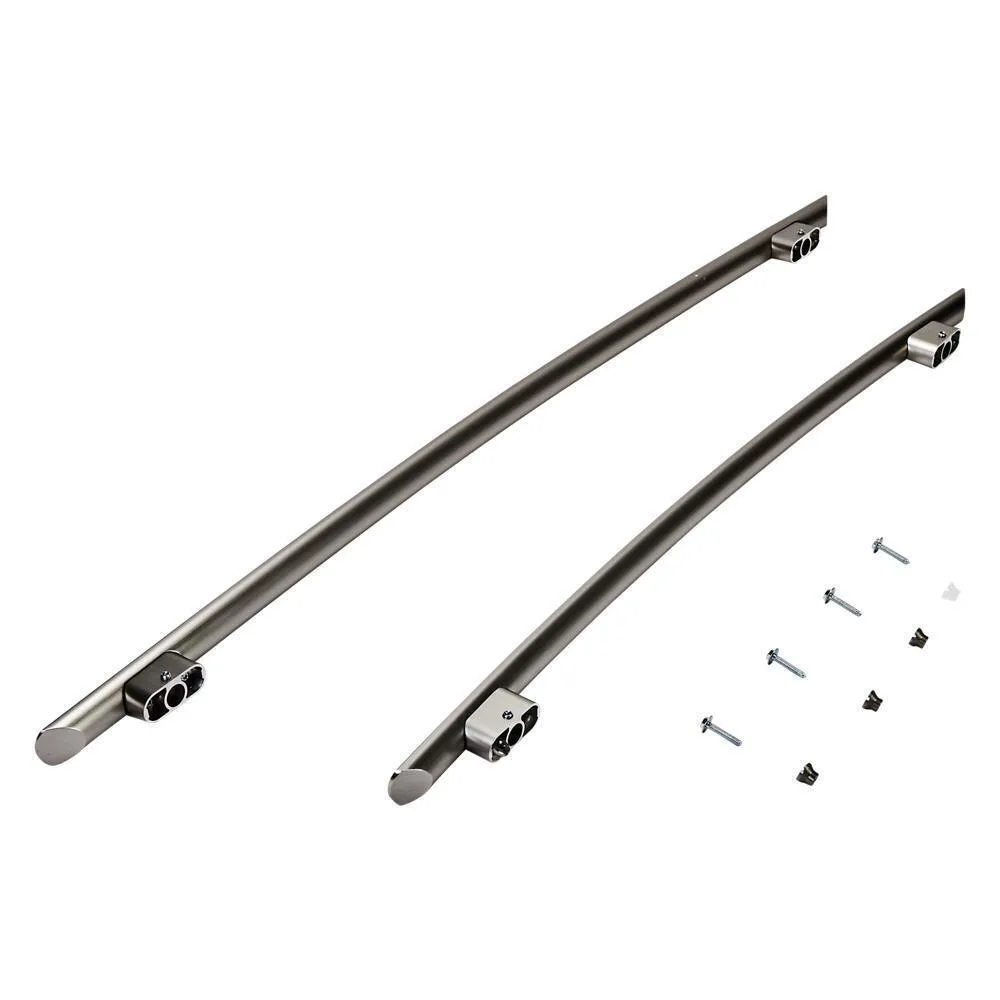 Jennair W10250638 Sxs Refrigerator Euro Style Handle Kit. Stainless Steel