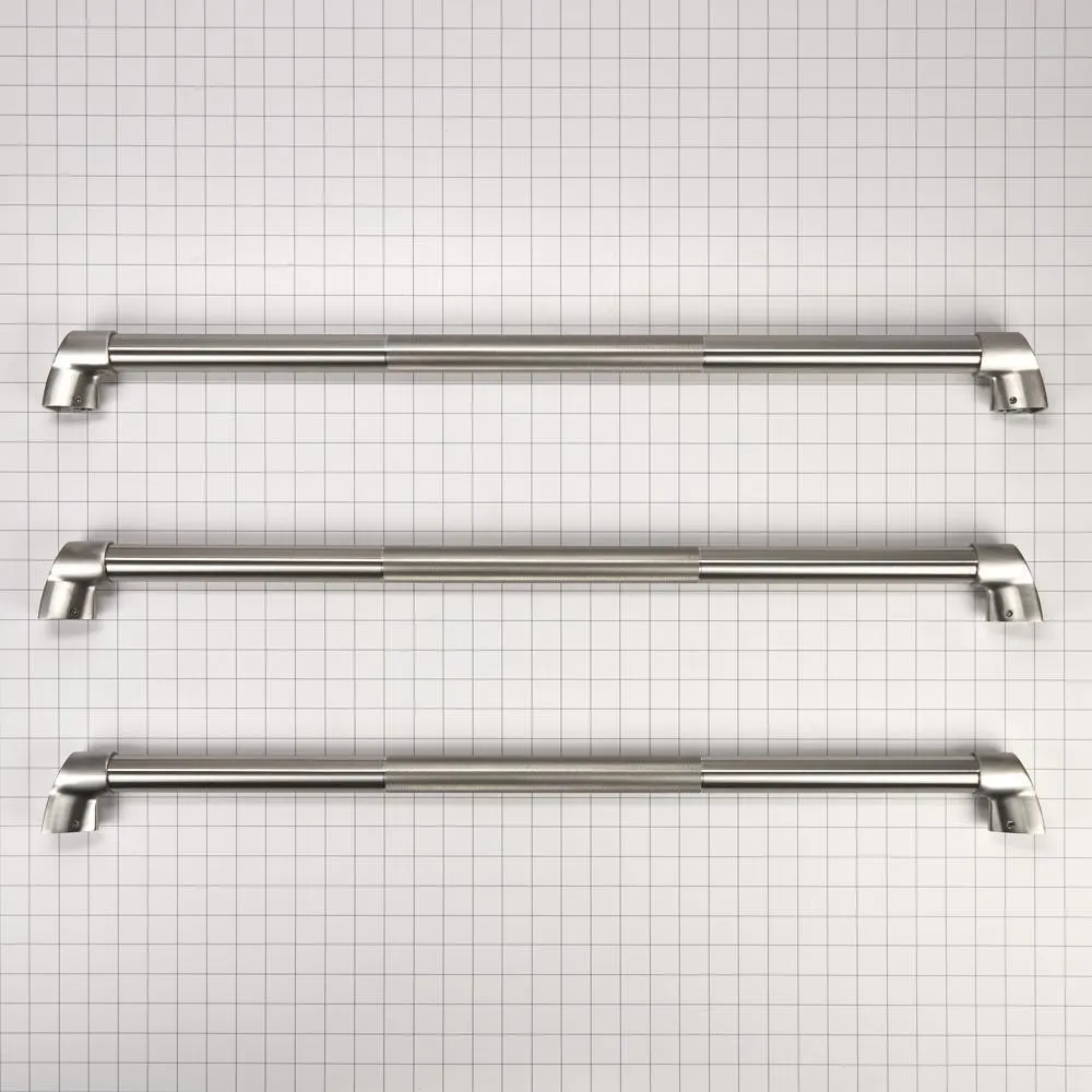 Jennair W10250642 Refrigerator Handle Kit. Stainless Steel