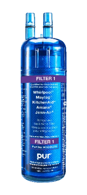 Jennair W10295370 Filter1 Refrigerator Water Filter - Interior Push Button