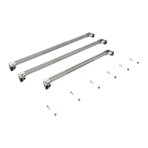 Jennair W10745429 Pro Style Refrigerator Handle Kit. Stainless Steel