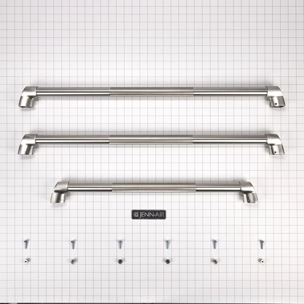 Jennair W10745429 Pro Style Refrigerator Handle Kit. Stainless Steel