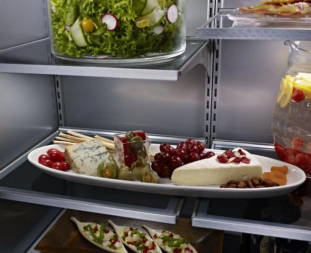 Kitchenaid KBBL206ESS Built-In Stainless Bottom Mount Refrigerator 20.9 Cu. Ft. 36 Width - Stainless Steel