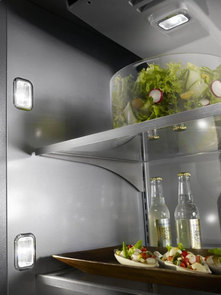 Kitchenaid KBBL206ESS Built-In Stainless Bottom Mount Refrigerator 20.9 Cu. Ft. 36 Width - Stainless Steel