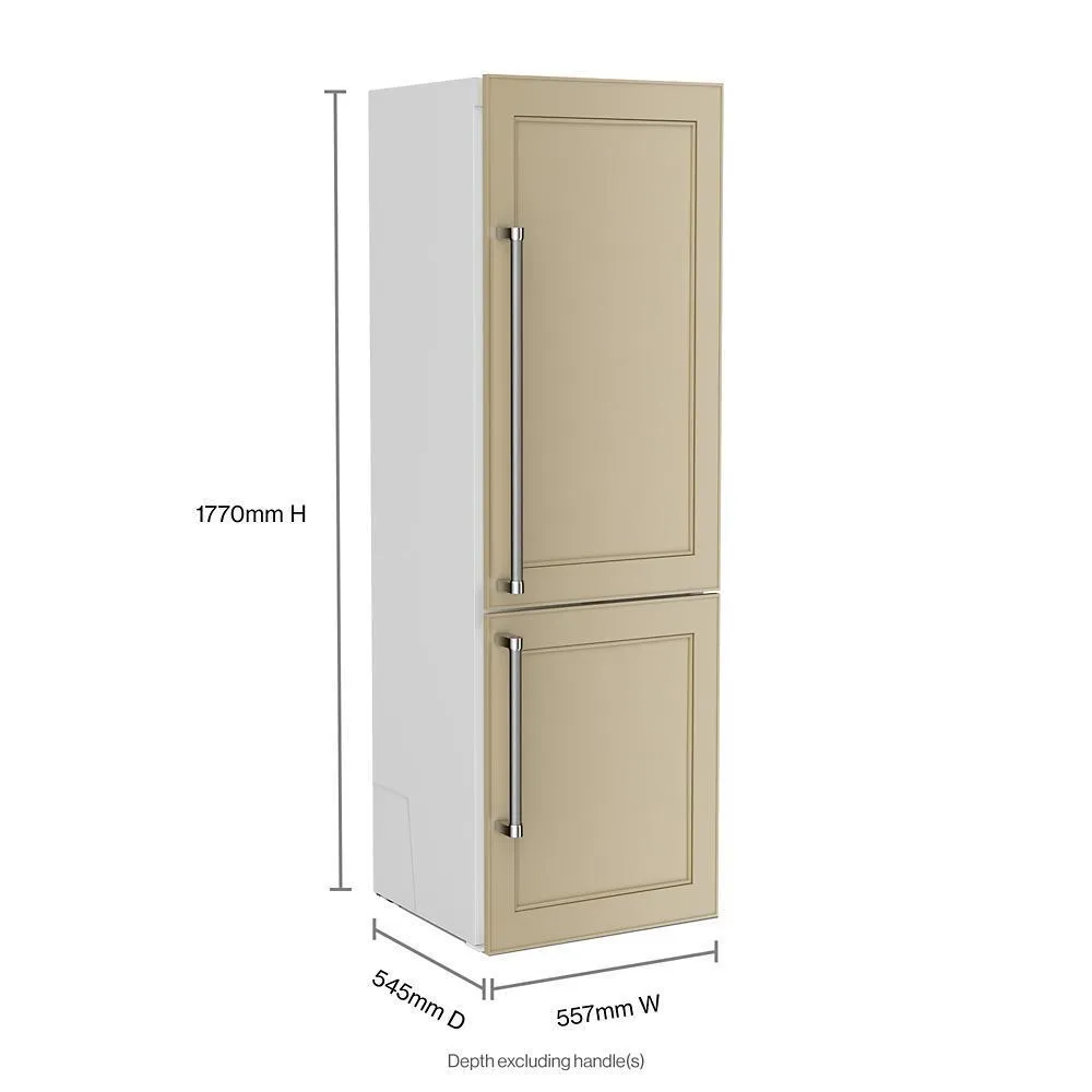 Kitchenaid KBBX102MPA 8.84 Cu. Ft. 22 Built-In Panel-Ready Bottom Mount Refrigerator
