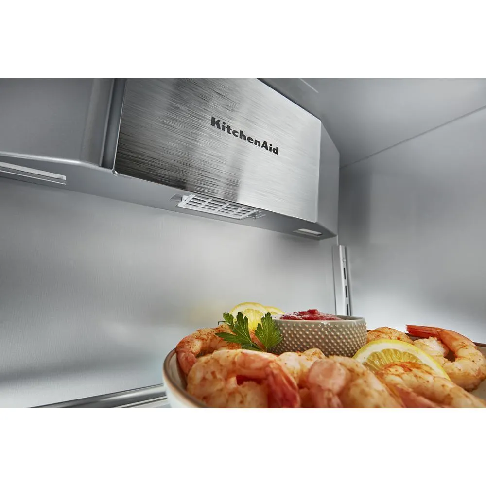 Kitchenaid KBSD702MSS 25.1 Cu. Ft. 42 Built-In Side-By-Side Refrigerator With Ice And Water Dispenser