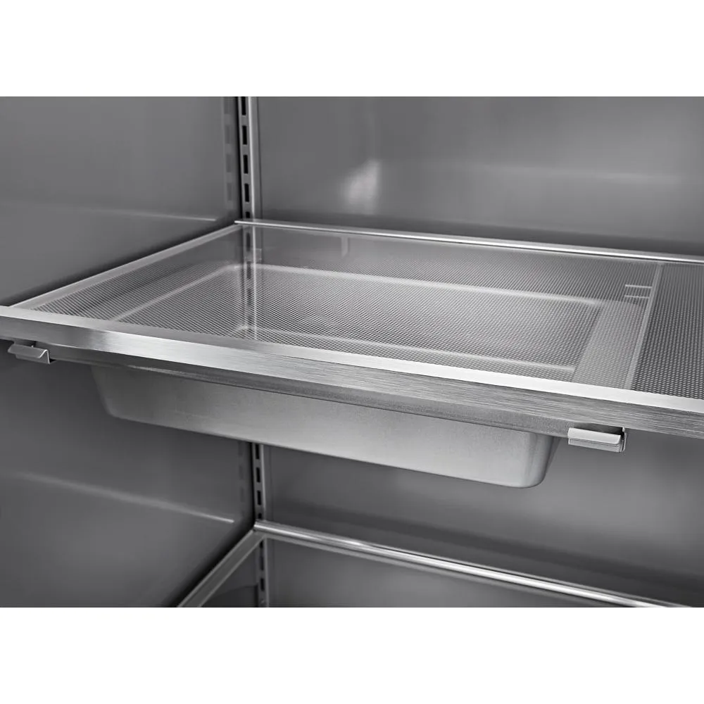 Kitchenaid KBSD702MSS 25.1 Cu. Ft. 42 Built-In Side-By-Side Refrigerator With Ice And Water Dispenser