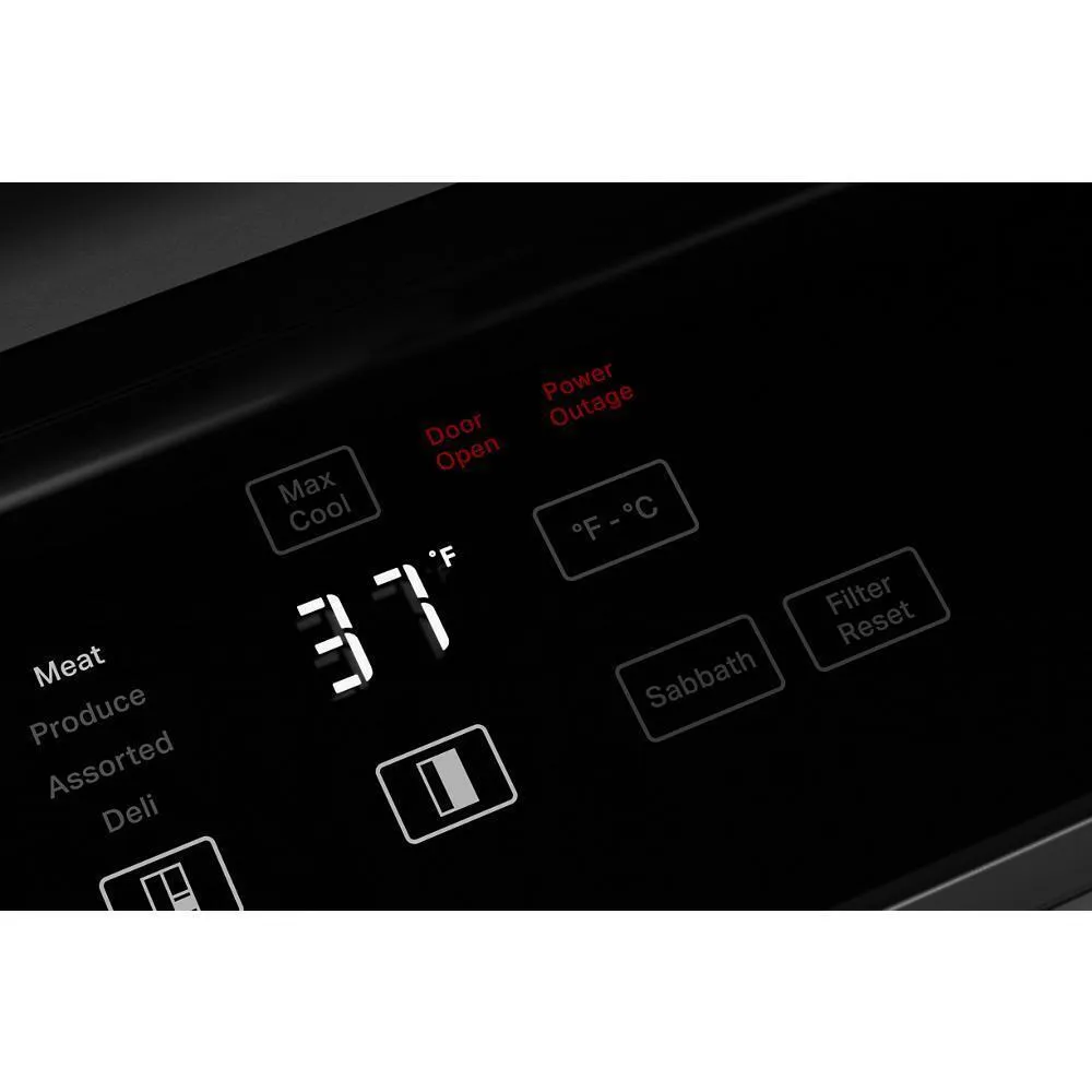 Kitchenaid KBSD702MSS 25.1 Cu. Ft. 42 Built-In Side-By-Side Refrigerator With Ice And Water Dispenser