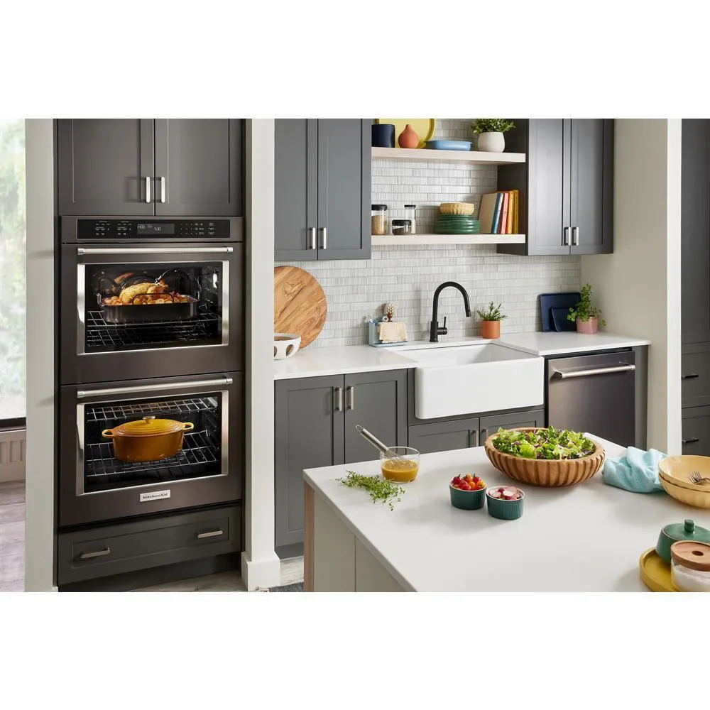 Kitchenaid KBSN702MBS 25.5 Cu Ft. 42 Built-In Side-By-Side Refrigerator With Printshield&#8482; Finish