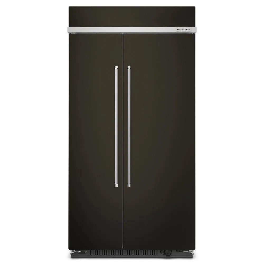 Kitchenaid KBSN702MBS 25.5 Cu Ft. 42 Built-In Side-By-Side Refrigerator With Printshield&#8482; Finish
