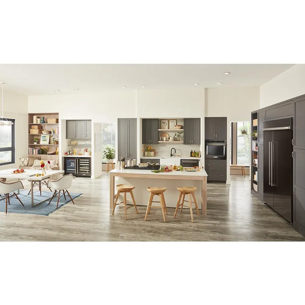 Kitchenaid KBSN702MBS 25.5 Cu Ft. 42 Built-In Side-By-Side Refrigerator With Printshield&#8482; Finish
