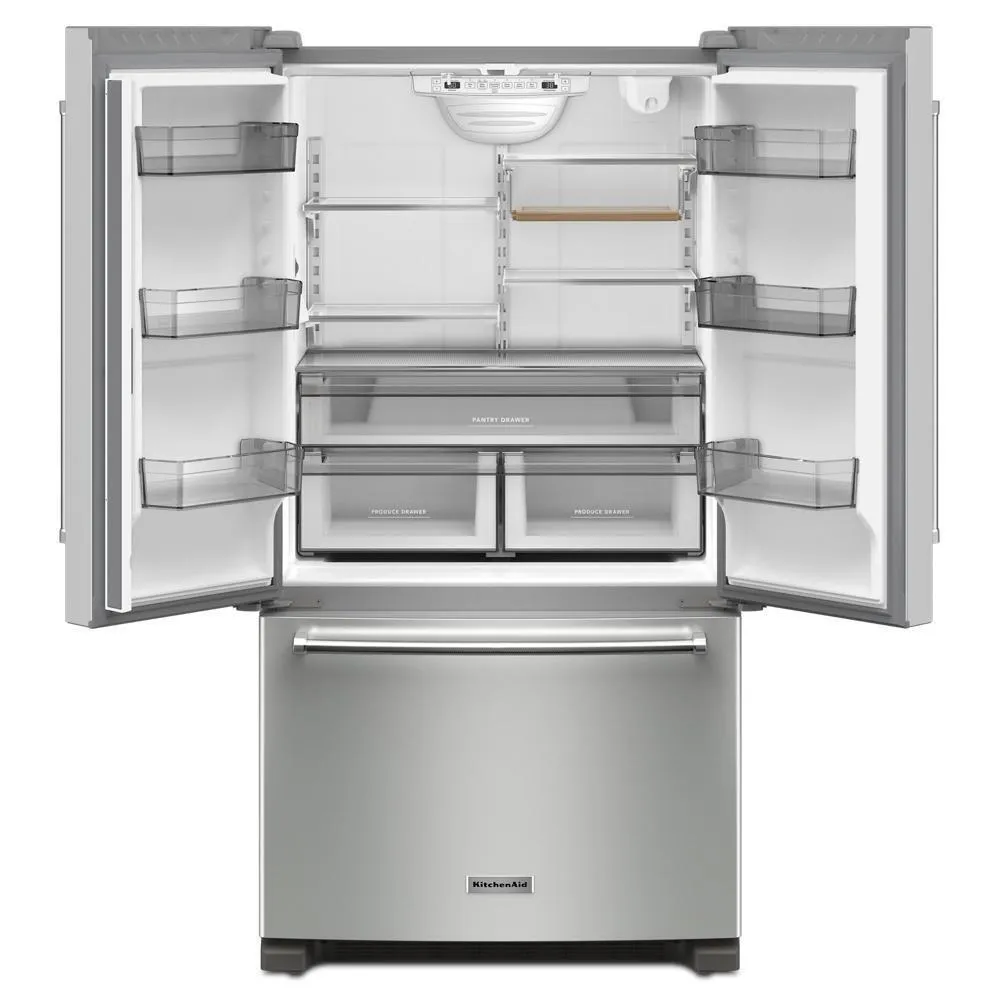 Kitchenaid KRFC136RPS 20 Cu. Ft. 36-Inch Width Counter-Depth French Door Refrigerator With Interior Dispense