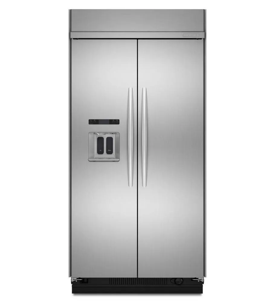 Kitchenaid KSSC48QVS 29.5 Cu. Ft. 48-Inch Width Built-In Side-By-Side Refrigerator. Architect Series Ii - Stainless Steel