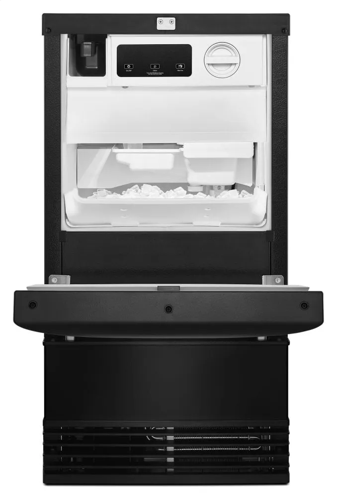 Kitchenaid KUID508HBL Kitchenaid 18'' Automatic Ice Maker - Black