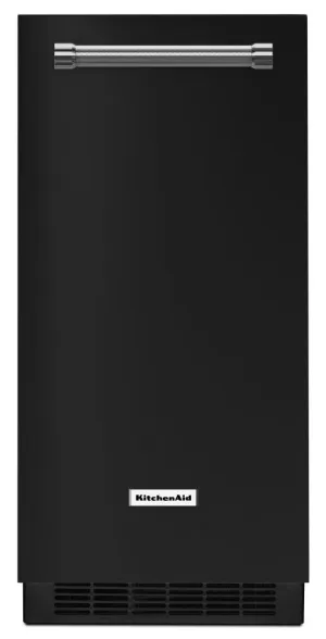 Kitchenaid KUIX305EBL 15'' Automatic Ice Maker - Black