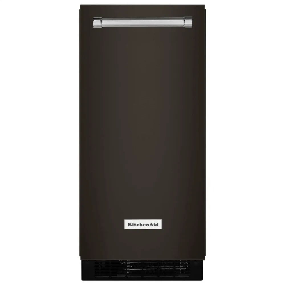 Kitchenaid KUIX535HBS Kitchenaid 15'' Automatic Ice Maker With Printshield&#8482; Finish - Black Stainless Steel With Printshield&#8482; Finish