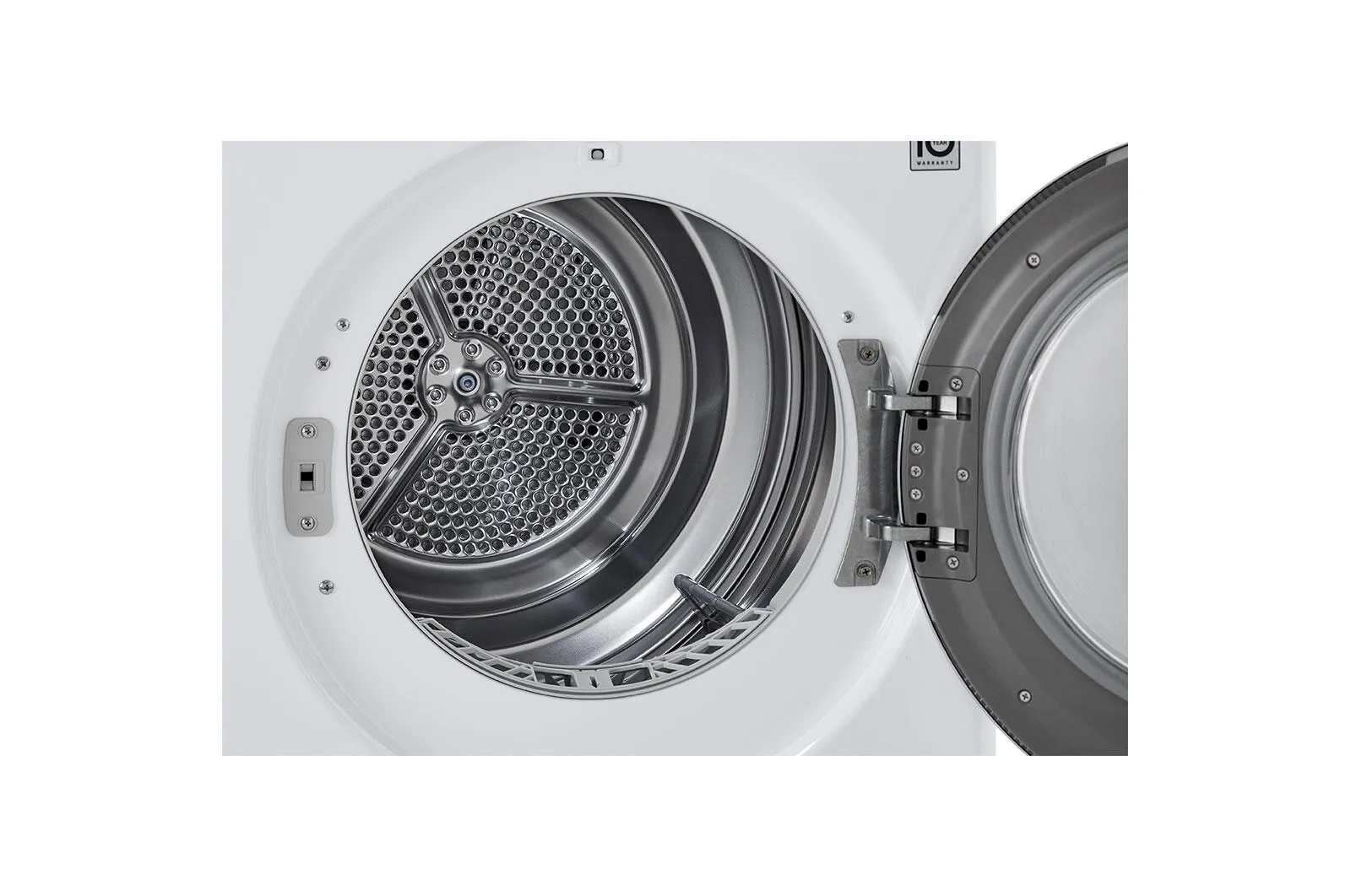 Lg DLHC1455W 4.2 Cu.Ft. Smart Wi-Fi Enabled Compact Front Load Dryer With Dual Inverter Heatpump&#8482; Technology