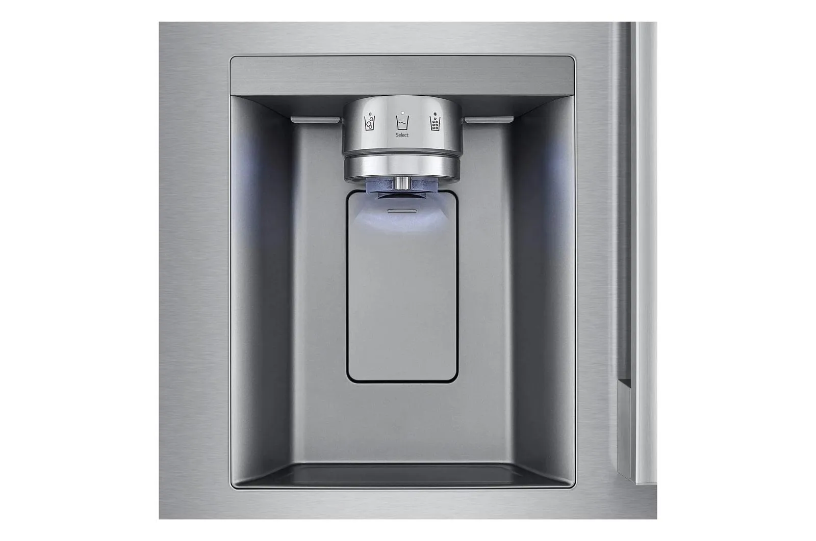 Lg LF20G6331S 20 Cu. Ft. 3-Door French Door. Counter-Depth Max&#8482; Refrigerator With Hybrid Handles