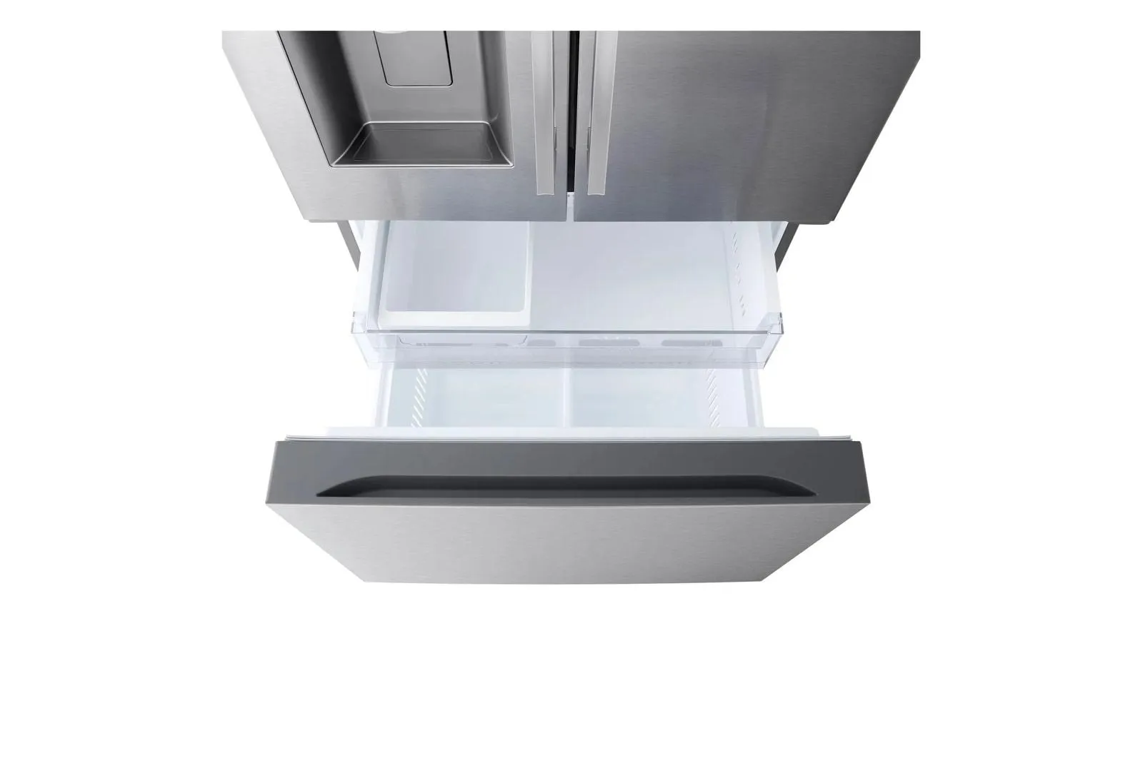 Lg LF20G6331S 20 Cu. Ft. 3-Door French Door. Counter-Depth Max&#8482; Refrigerator With Hybrid Handles