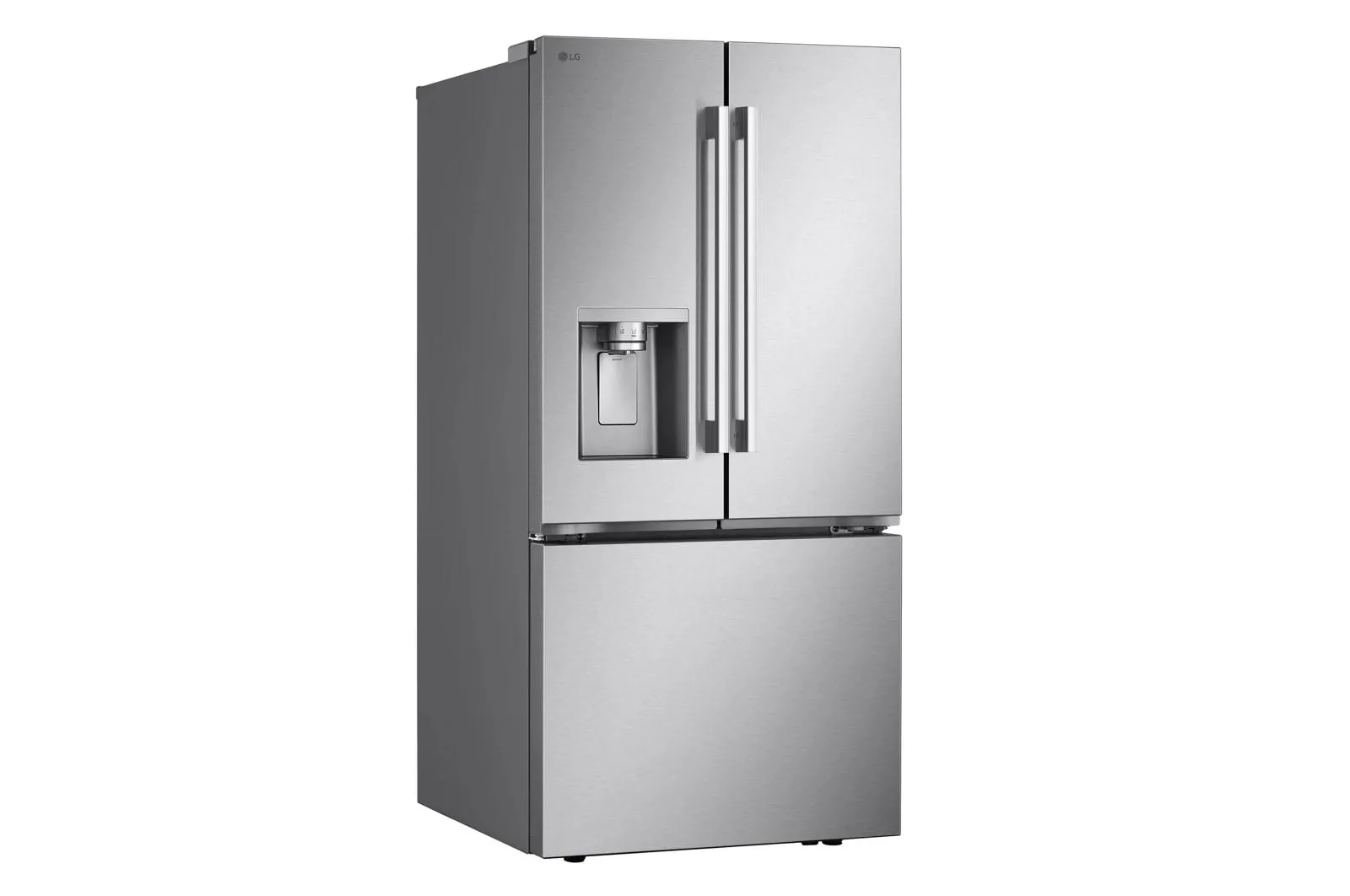 Lg LF20G6331S 20 Cu. Ft. 3-Door French Door. Counter-Depth Max&#8482; Refrigerator With Hybrid Handles