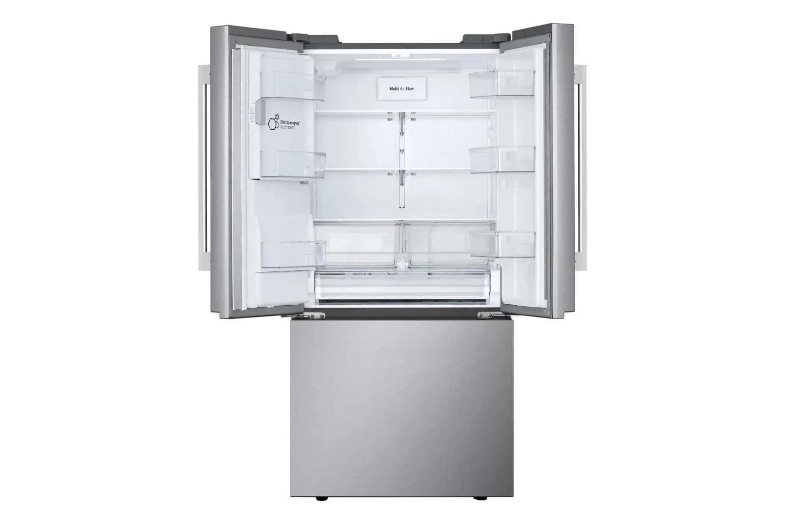 Lg LF20G6331S 20 Cu. Ft. 3-Door French Door. Counter-Depth Max&#8482; Refrigerator With Hybrid Handles