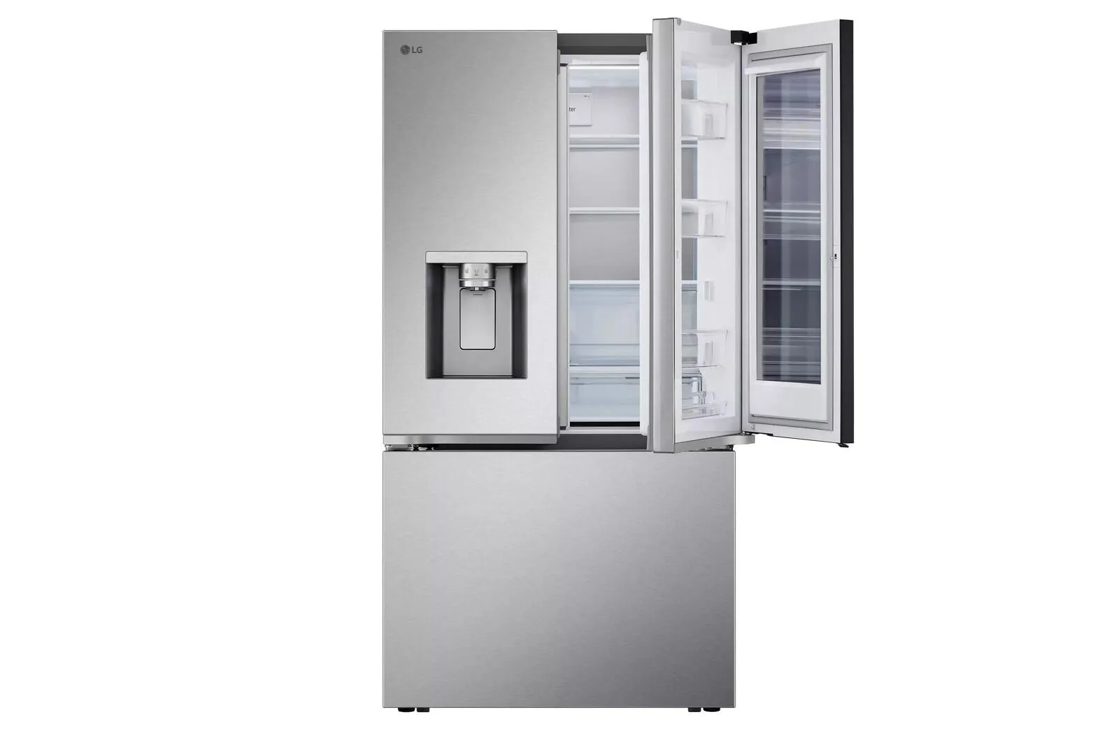 Lg LF31S6360S 31 Cu. Ft. Smart Standard-Depth Max&#8482; French Door Refrigerator With Instaview Door-In-Door