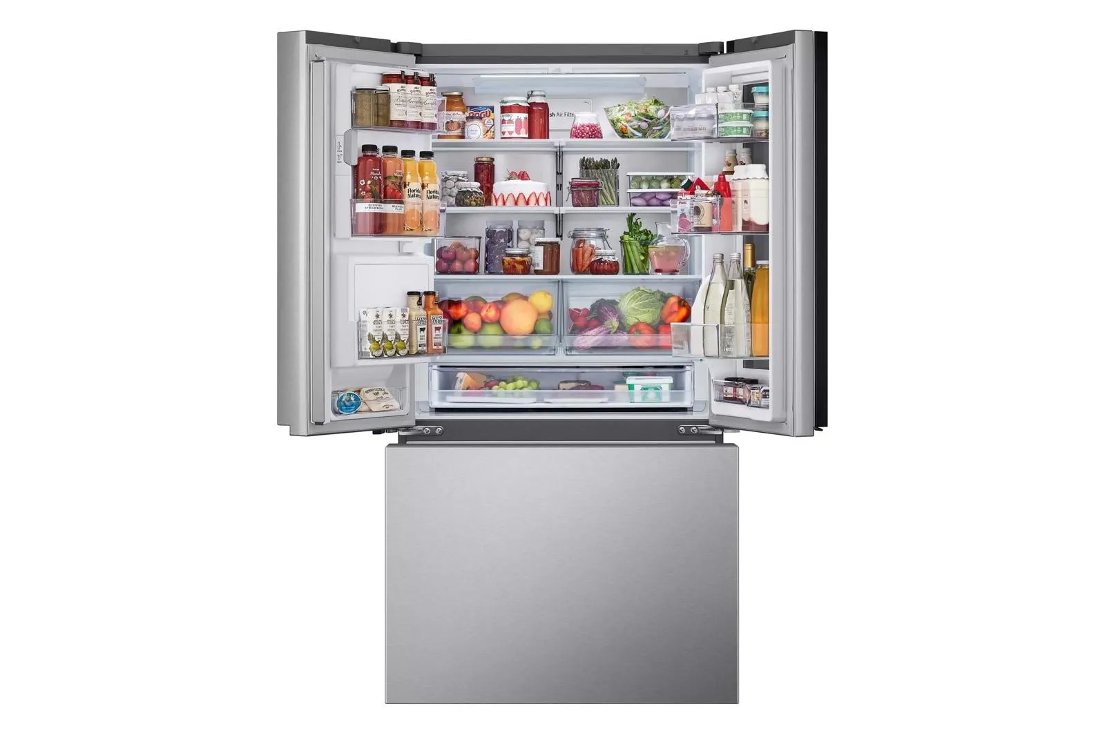 Lg LF31S6360S 31 Cu. Ft. Smart Standard-Depth Max&#8482; French Door Refrigerator With Instaview Door-In-Door