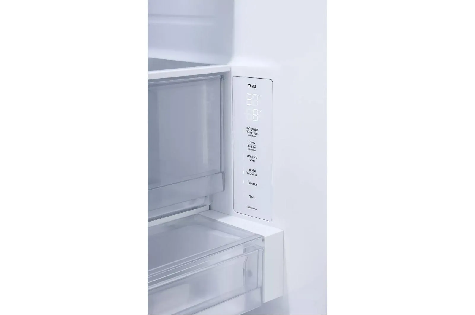 Lg LF31S6360S 31 Cu. Ft. Smart Standard-Depth Max&#8482; French Door Refrigerator With Instaview Door-In-Door