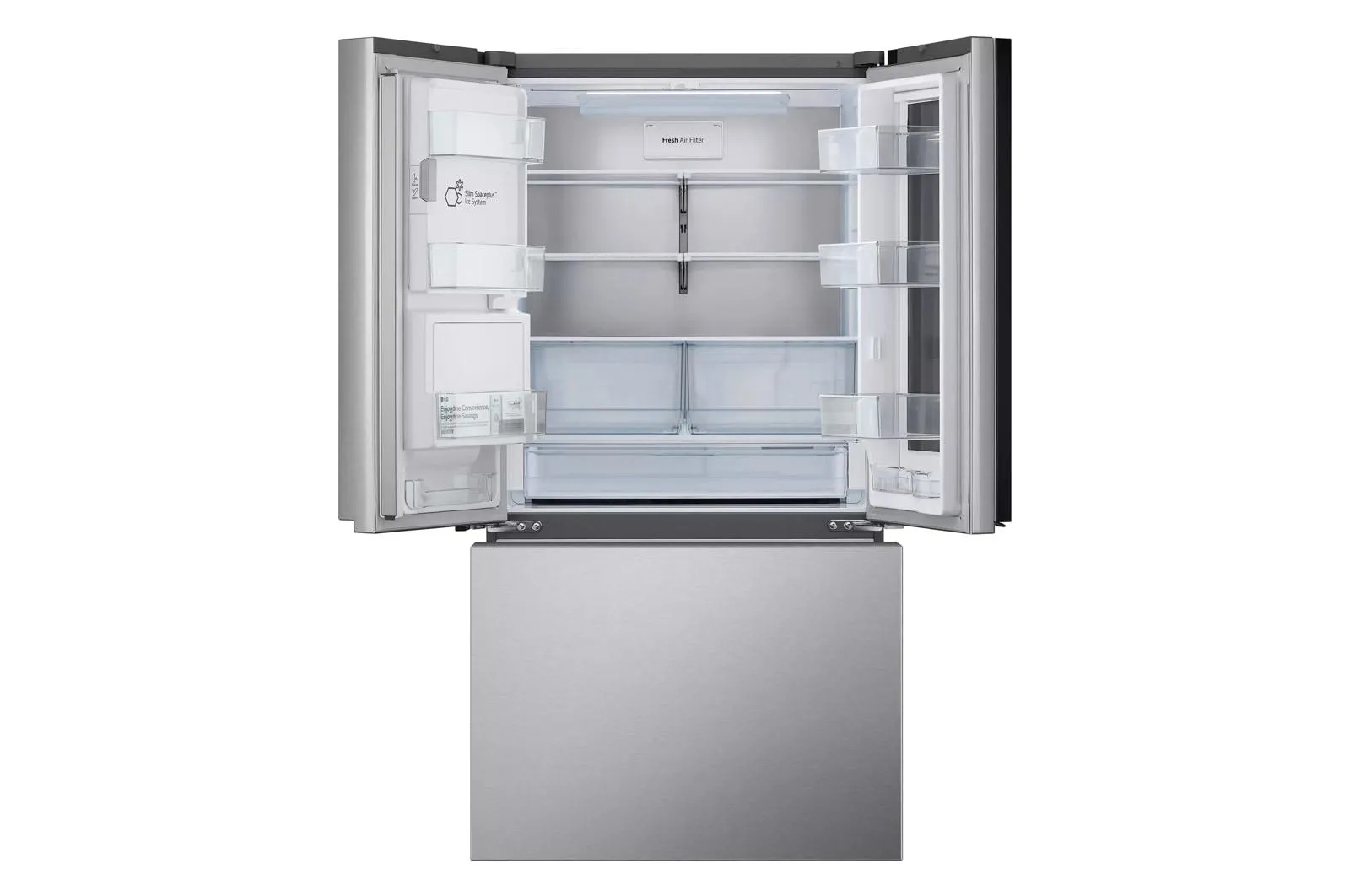 Lg LF31S6360S 31 Cu. Ft. Smart Standard-Depth Max&#8482; French Door Refrigerator With Instaview Door-In-Door