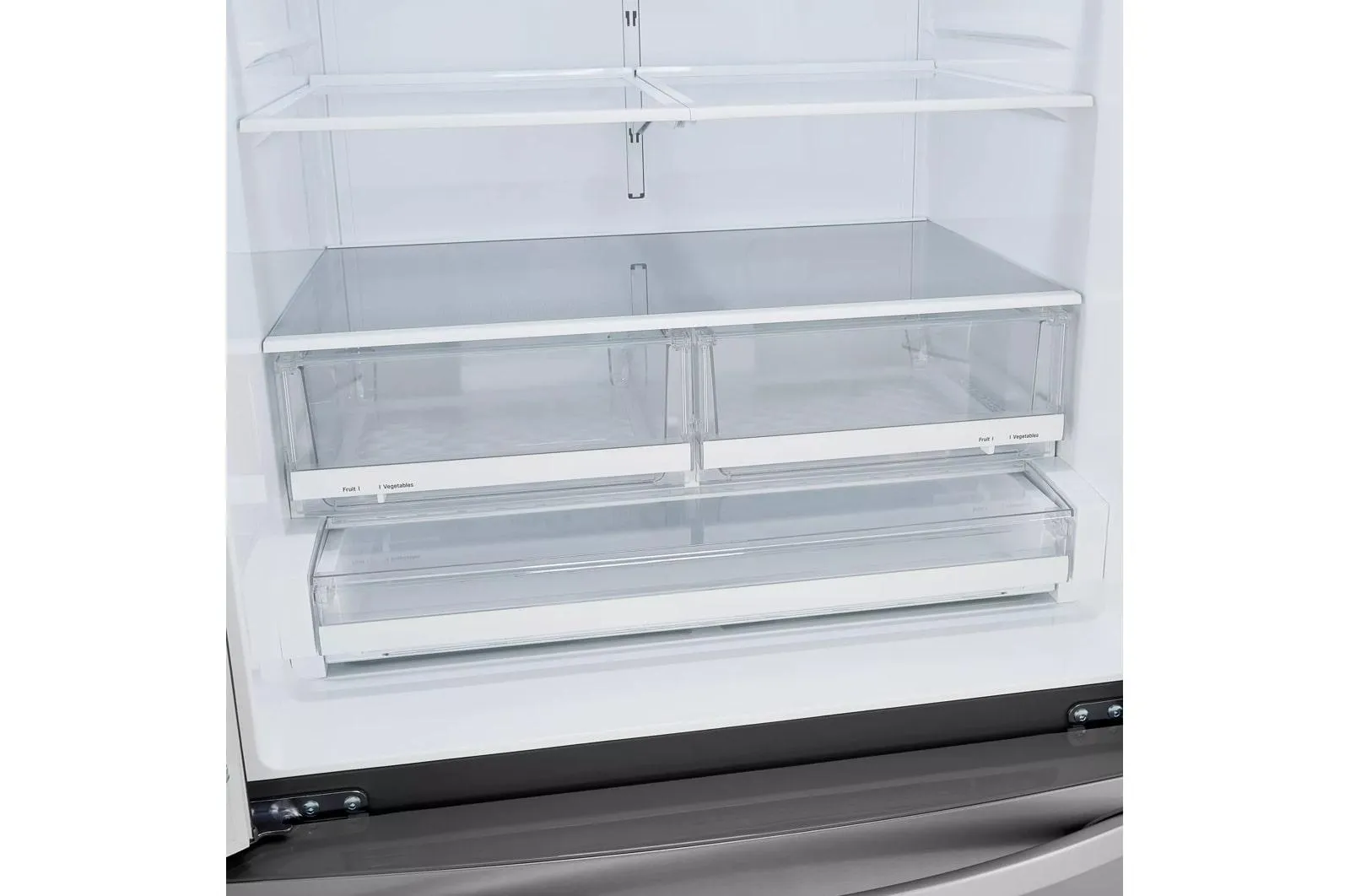 Lg LRFCC23D6S 23 Cu.Ft French Door. Counter-Depth. Non Dispense Refrigerator