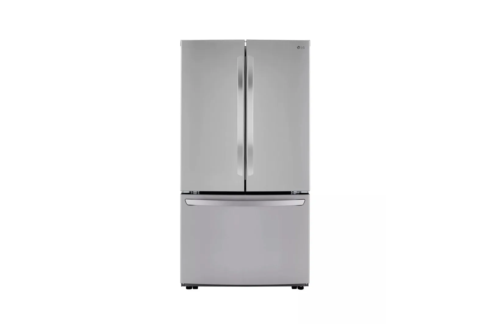 Lg LRFCC23D6S 23 Cu.Ft French Door. Counter-Depth. Non Dispense Refrigerator