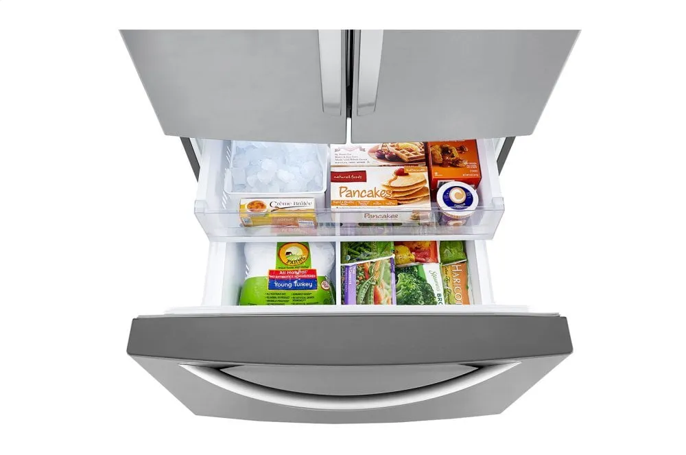 Lg LRFCS25D3S 25 Cu. Ft. French Door Refrigerator