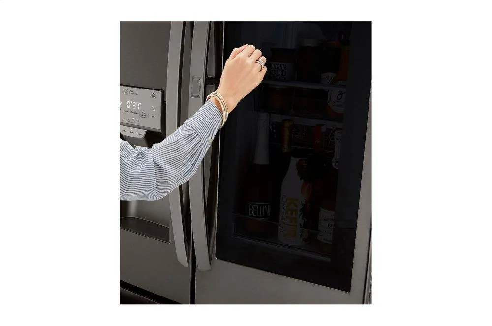 Lg LRFVS3006D 30 Cu. Ft. Smart Wi-Fi Enabled Instaview&#8482; Door-In-Door Refrigerator With Craft Ice&#8482; Maker
