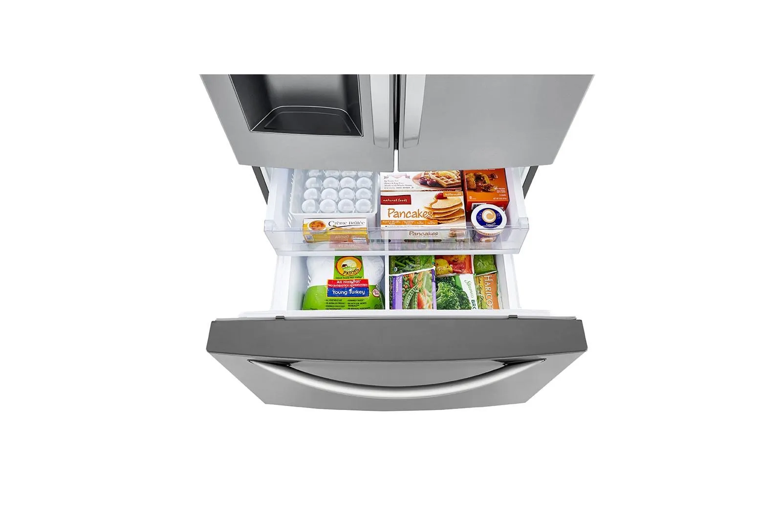 Lg LRFXS2513S 25 Cu. Ft. Smart French Door Refrigerator With Craft Ice&#8482;