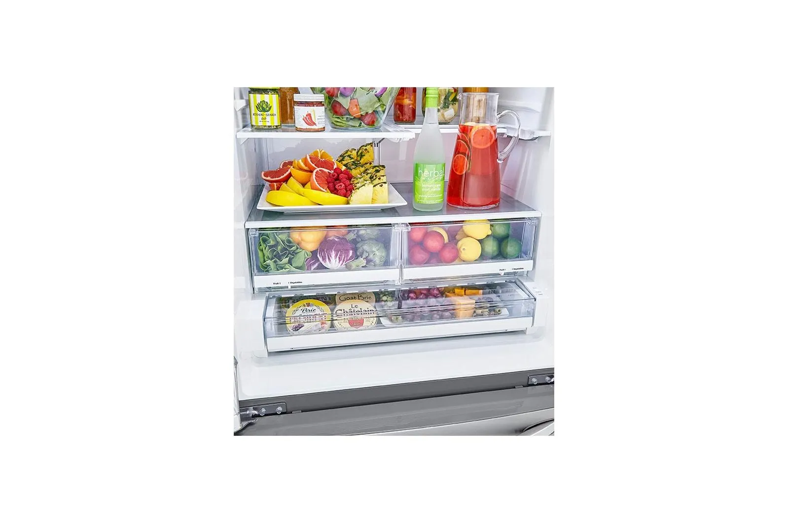 Lg LRFXS2513S 25 Cu. Ft. Smart French Door Refrigerator With Craft Ice&#8482;
