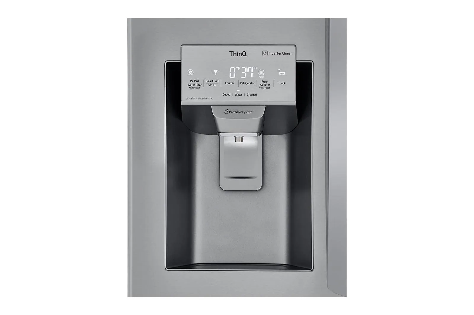 Lg LRFXS2513S 25 Cu. Ft. Smart French Door Refrigerator With Craft Ice&#8482;