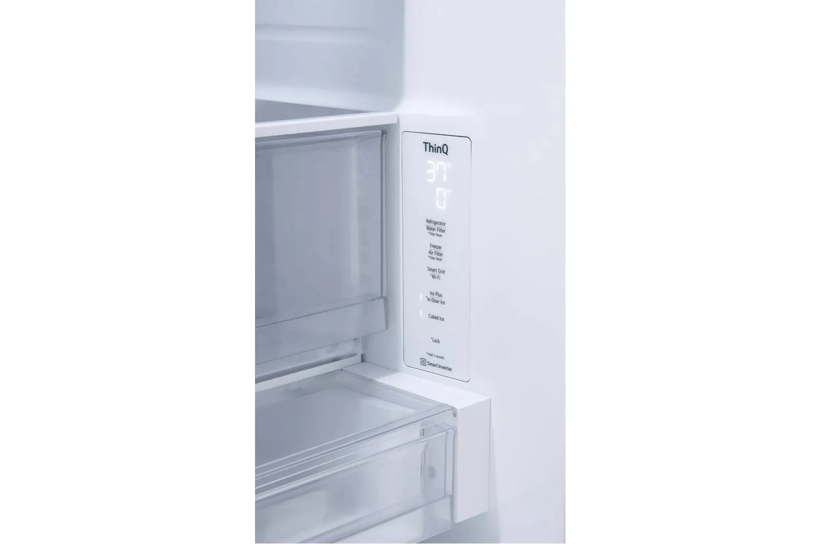 Lg LRFXS3106S 31 Cu. Ft. Smart Standard-Depth Max&#8482; French Door Refrigerator With Dual Ice