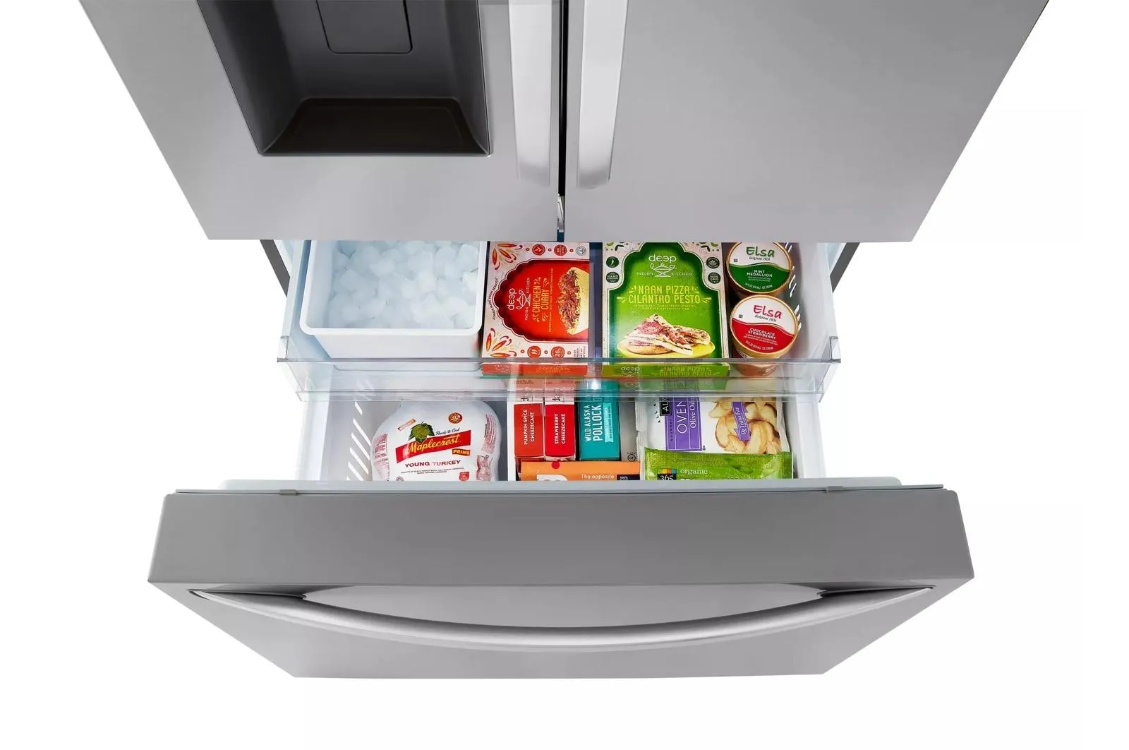 Lg LRFXS3106S 31 Cu. Ft. Smart Standard-Depth Max&#8482; French Door Refrigerator With Dual Ice