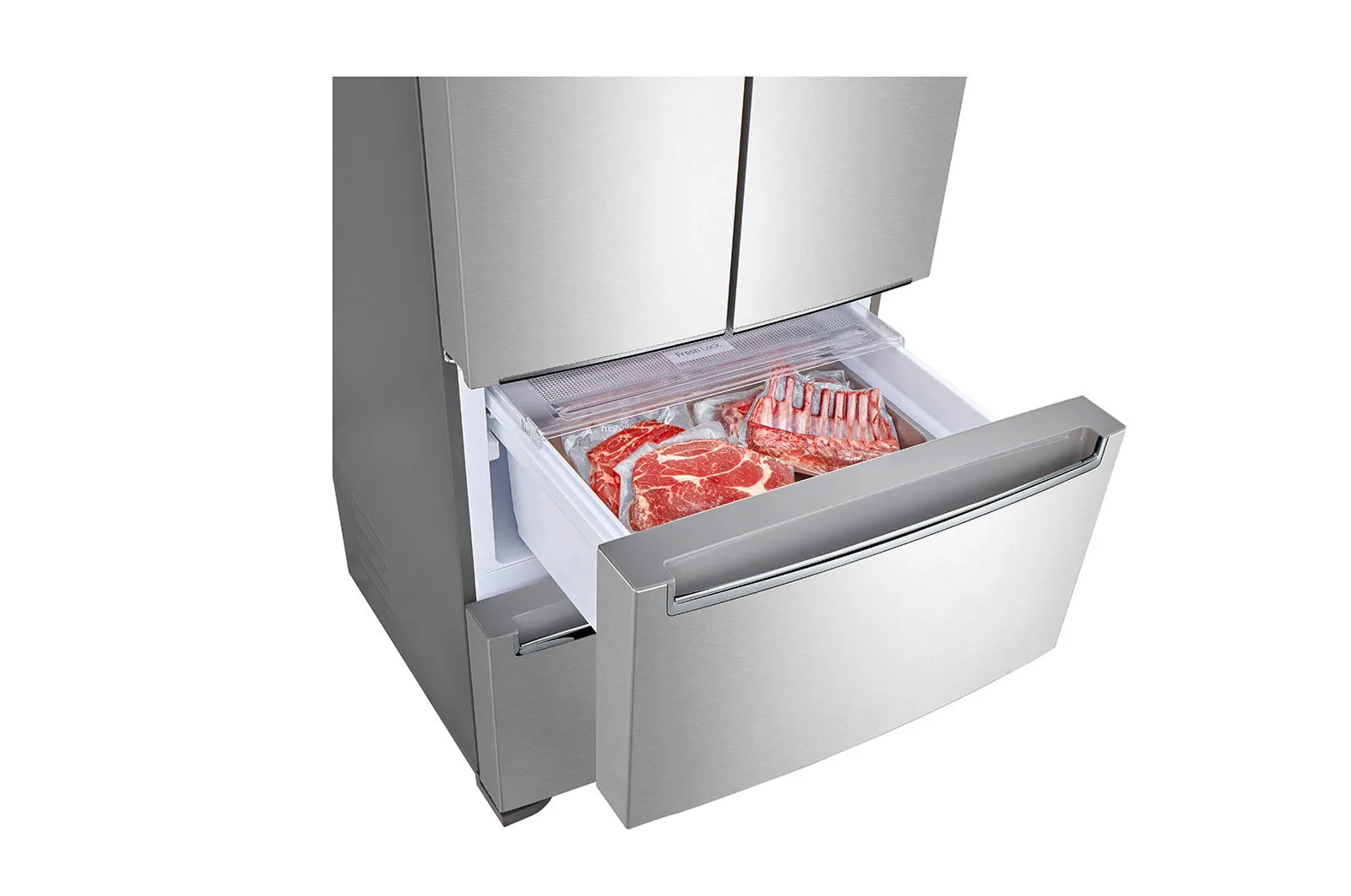 Lg LRKNS1400V 14.3 Cu. Ft. Kimchi/Specialty Food French Door Refrigerator