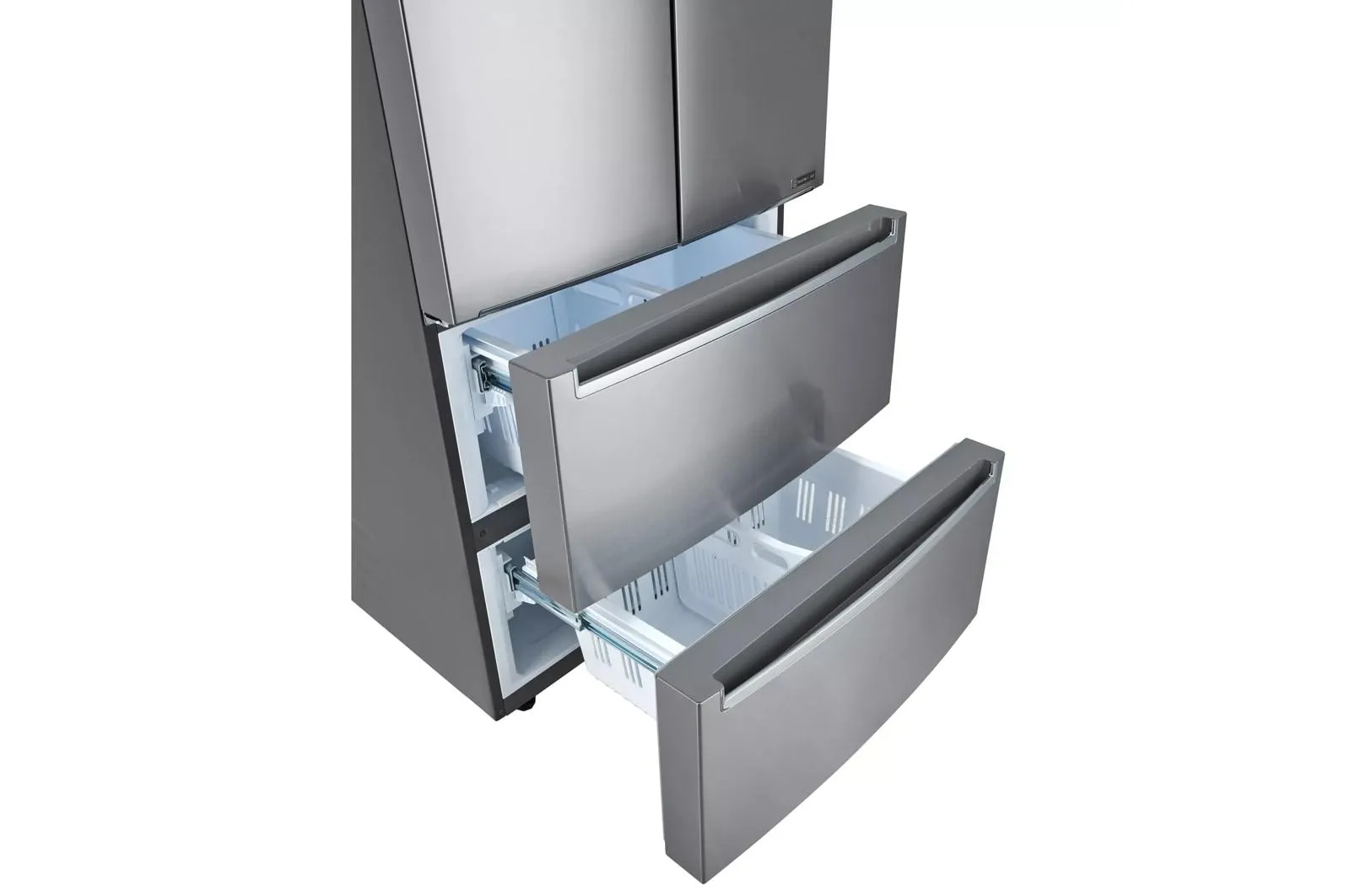 Lg LRMNC1803S 19 Cu. Ft. Counter-Depth French Door Refrigerator With Door Cooling 