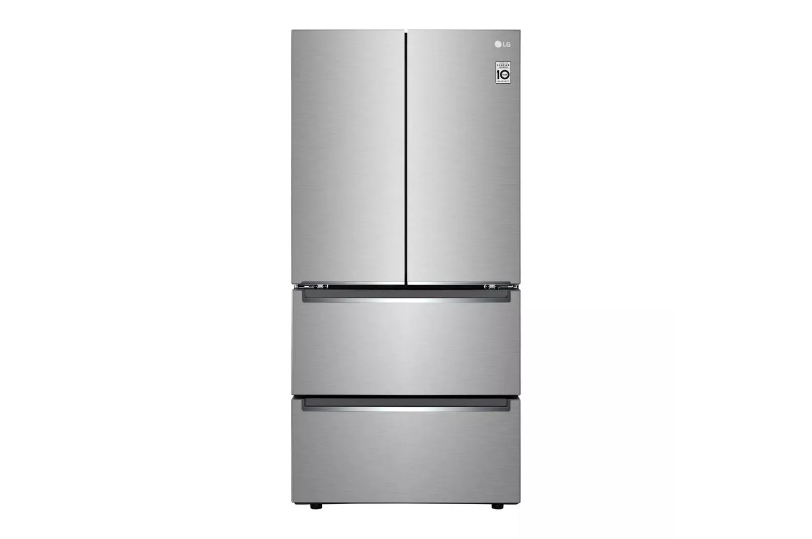 Lg LRMNC1803S 19 Cu. Ft. Counter-Depth French Door Refrigerator With Door Cooling 