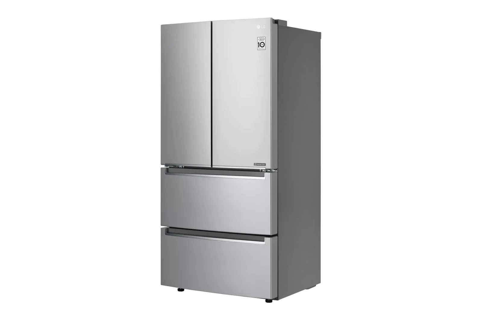 Lg LRMNC1803S 19 Cu. Ft. Counter-Depth French Door Refrigerator With Door Cooling 